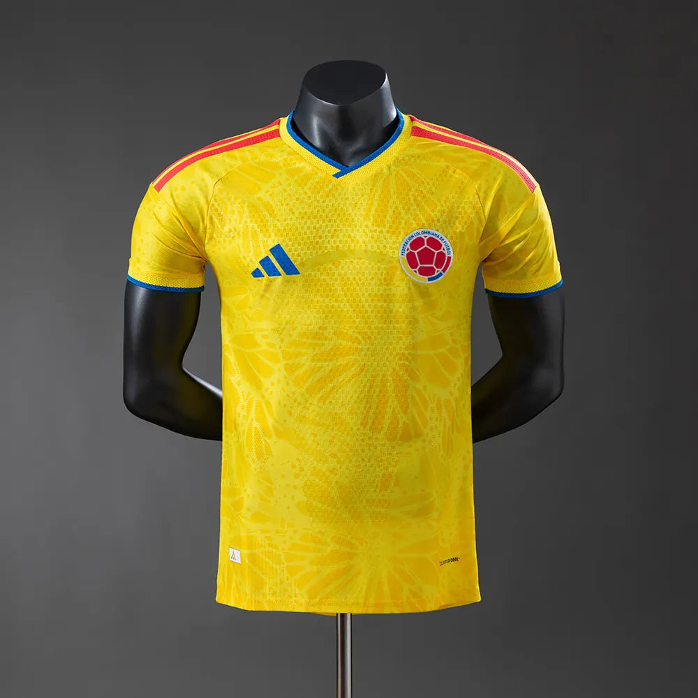 Colombia 2026 Home Player Version Jersey