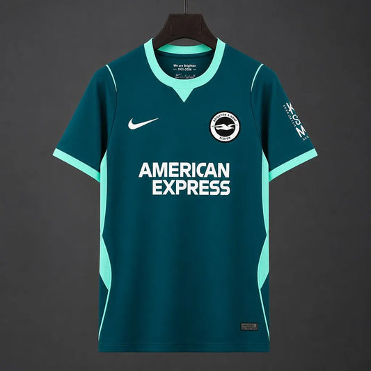 26-27 Brighton Hove Albion Third Teal Jersey