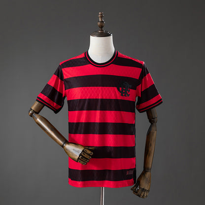 Flamengo 26-27 Special Edition Red-Black Striped Jersey