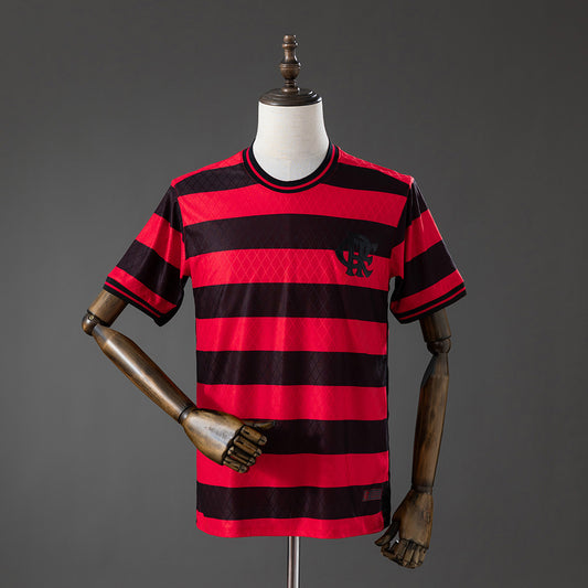 Flamengo 26-27 Special Edition Red-Black Striped Jersey