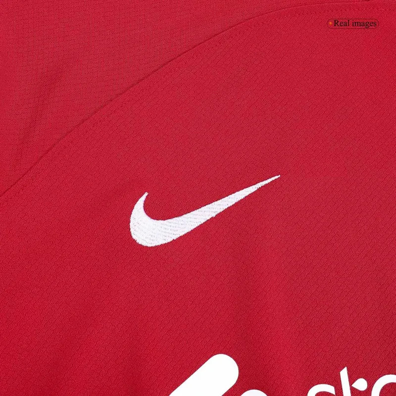 2023-24 M.SALAH #11 VIRGIL #4 SZBOSZLAI #8 MAC ALLISTER #10 Liverpool Home Jersey