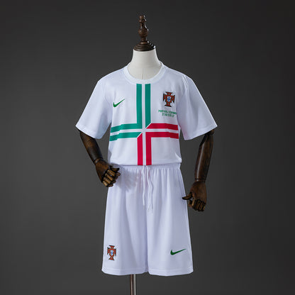 Portugal 2012 Away Retro Kids Kit