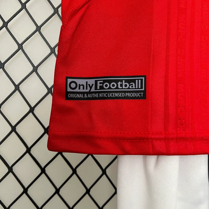 Manchester United 99-00 Home Retro Kid Kits Youth Apparels Jersey