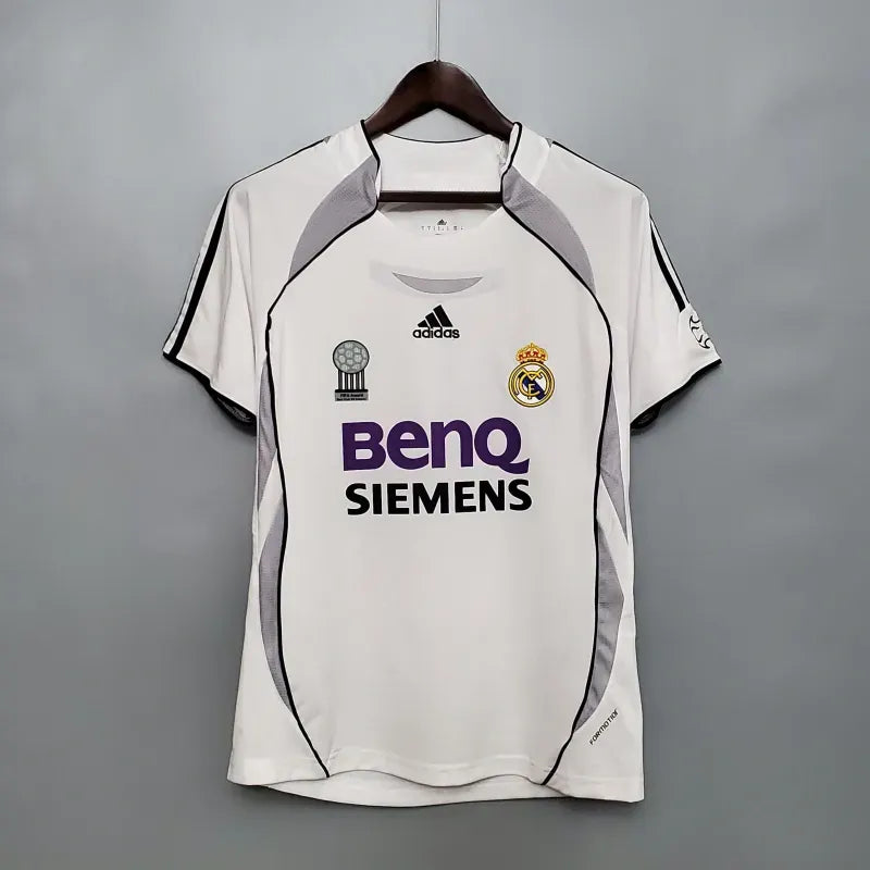 Real Madrid Retro Jersey Home 2006-07