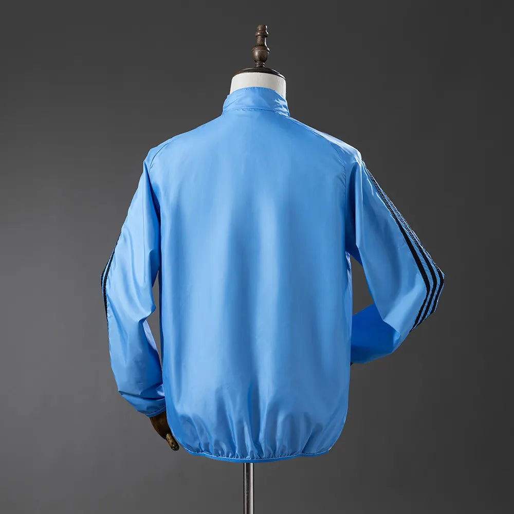 Tigres Reversible Jacket Windbreaker - Beige & Blue