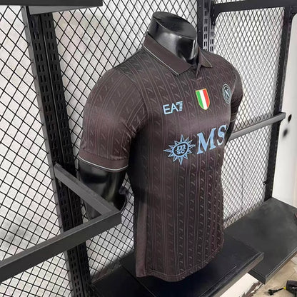 Player Version 25-26 Napoli Third Black Jersey