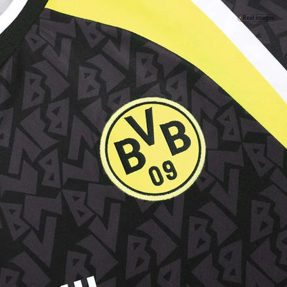 Borussia Dortmund 1995/96 Retro Away Long Sleeve Jersey