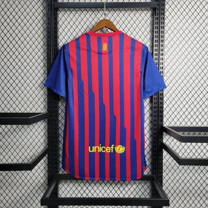 Nike Men Barcelona Retro Home Soccer Shirt 2011-12