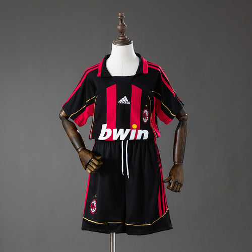 AC Milan 06-07 Home Retro Kids Kit
