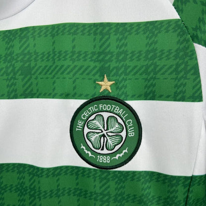 Celtic 2025-26 Home Kids Kit