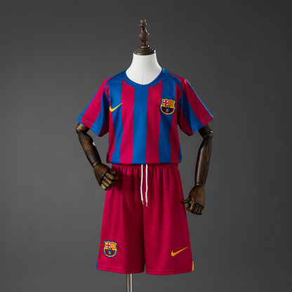 Barcelona 05-06 Home (League Edition) Retro Kids
