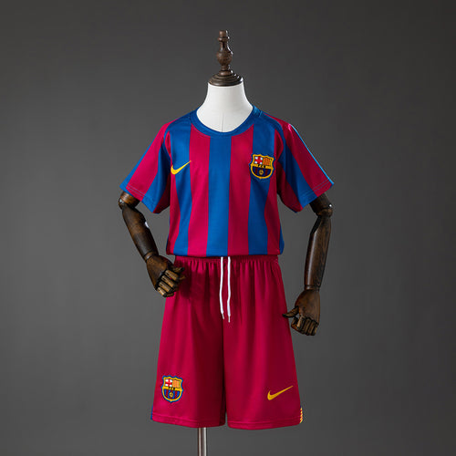 Barcelona 05-06 Home (League Edition) Retro Kids
