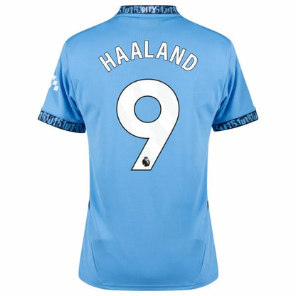 Manchester City Home Haaland 9 Shirt 2024-2025 Size：S-4XL
