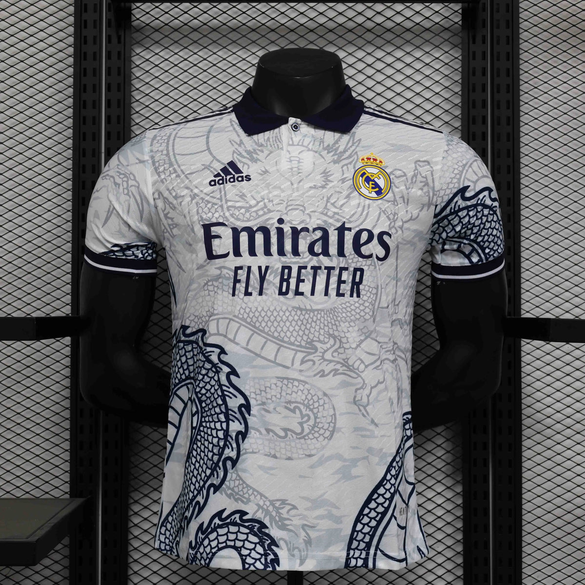Real Madrid Classic Dragon Special Edition Jersey POLO Shirt 24-25