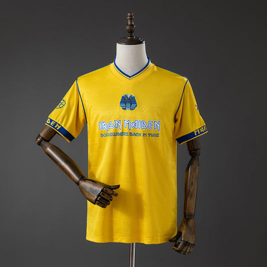 Iron Maiden x West Ham United 2008 Retro Yellow Jersey