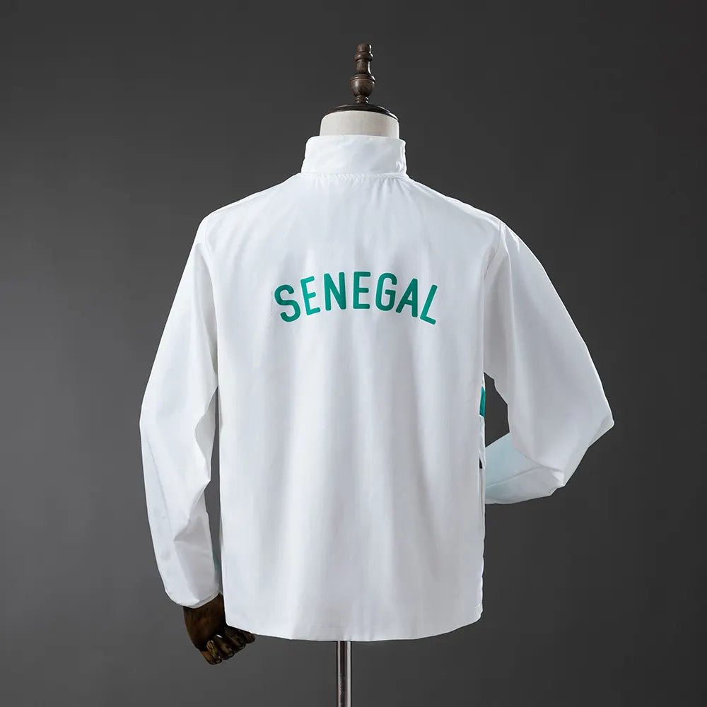 Senegal 2026 Windbreaker - White