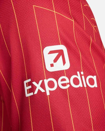 Liverpool Shirt Home Stadium Jersey - CHAMPIONS 24/25 &amp; Gold Trophy