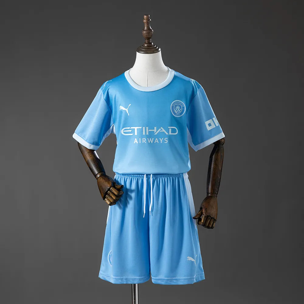 Manchester City 26-27 Home Kids Kit