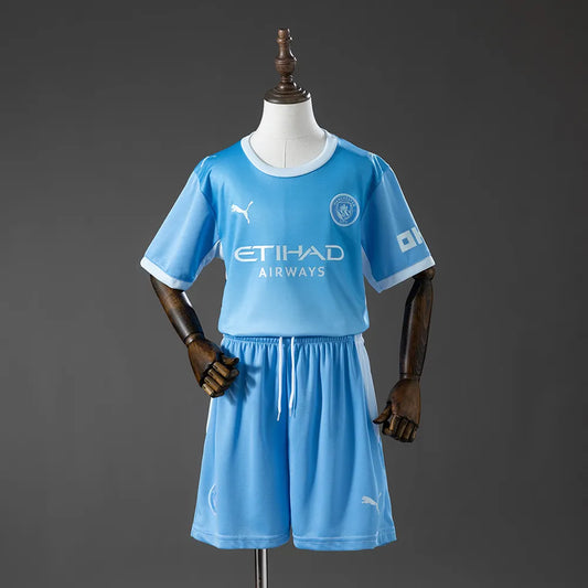 Manchester City 26-27 Home Kids Kit
