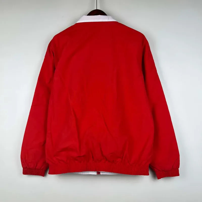 2023-2024 Bayern Munich Reversible Windbreaker (Red-white)Soccer Jersey 1:1 Thai Quality