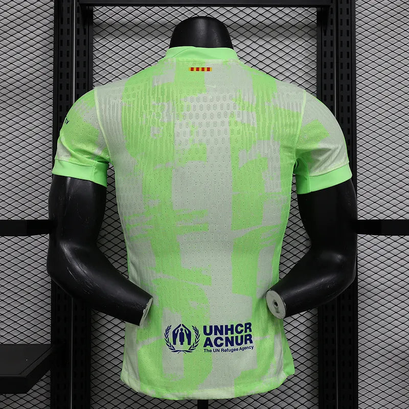 2024-25 Barcelona Third Jersey Without Spofity Text Player Version