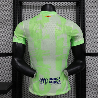 2024-25 Barcelona Third Jersey Without Spofity Text Player Version