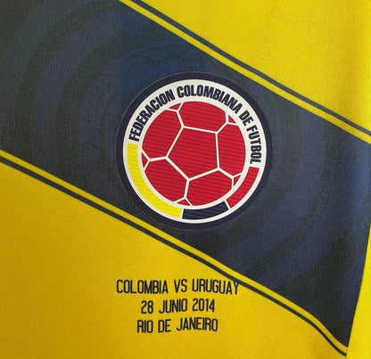 Retro 2014 Colombia Home Jersey
