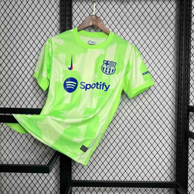 24-25 Barcelona Third Away Soccer Jersey Replica