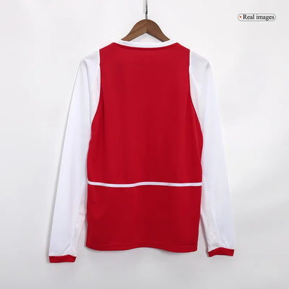 02-04 Arsenal Retro Home Long Sleeve Jersey