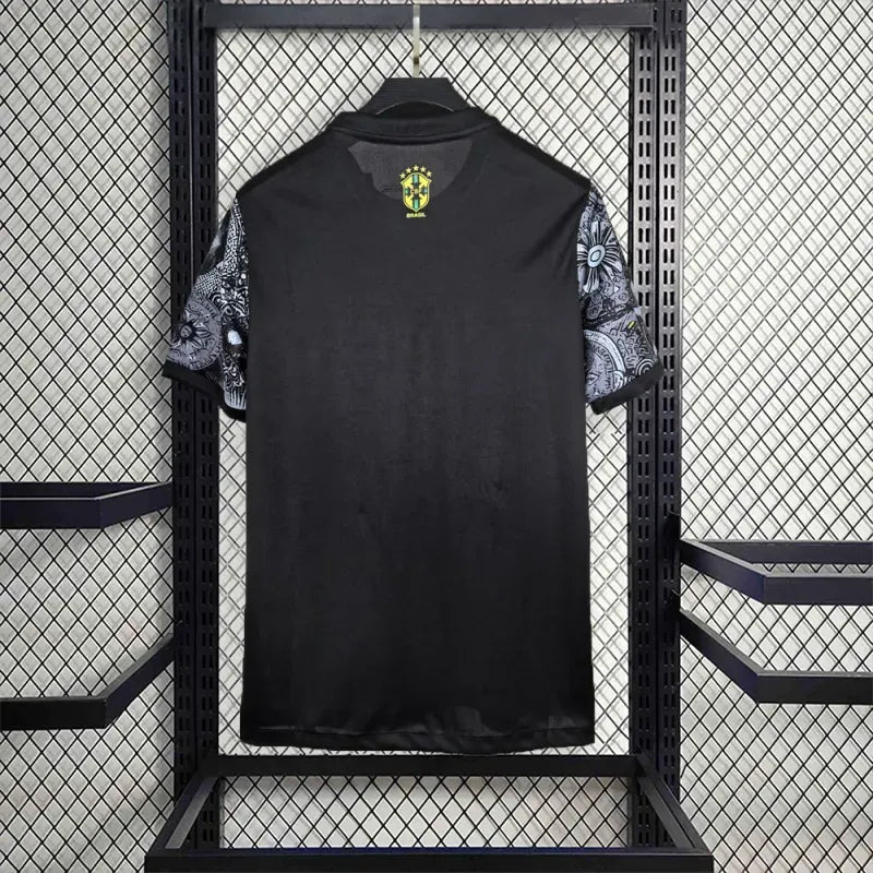 2024 Brazil Nation Christ the Redeemer Special Kit Shirt Football Soccer Jersey