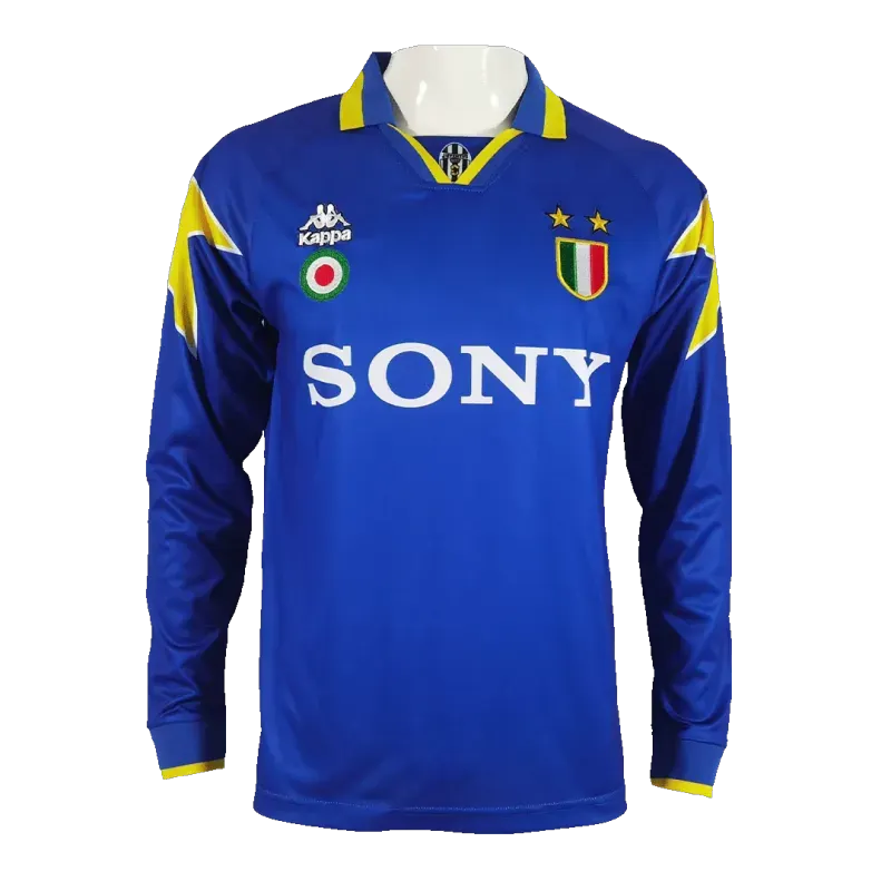 1995-96 Juventus Retro Long Sleeve Jersey Away