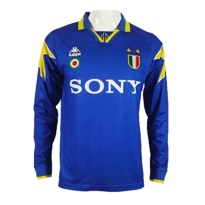 1995-96 Juventus Retro Long Sleeve Jersey Away