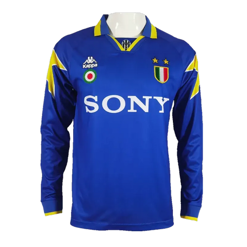 1995-96 Juventus Retro Long Sleeve Jersey Away