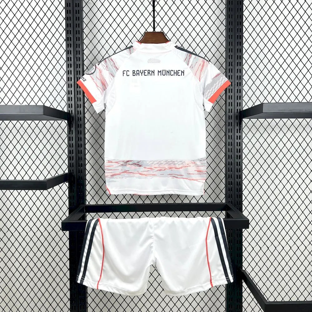 Bayern Munich 2025-26 Away Kids Kit