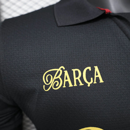 Barcelona Lamin Yamal commemorative black 304 POLO Shirt 24-25