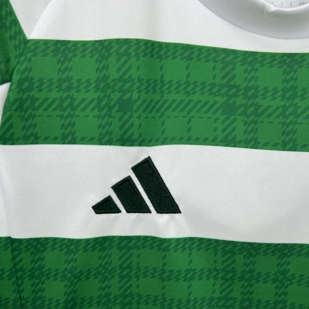 Celtic 2025-26 Home Kids Kit