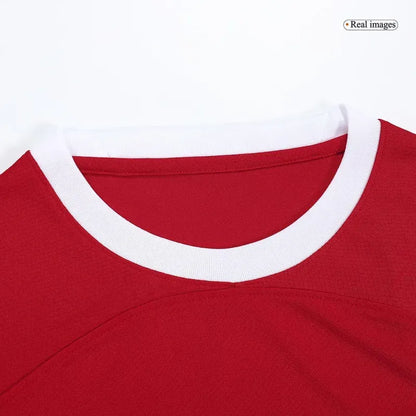 2023-24 M.SALAH #11 VIRGIL #4 SZBOSZLAI #8 MAC ALLISTER #10 Liverpool Home Jersey