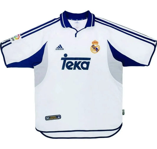 Real Madrid Retro Jersey Home Shirt 2000-01