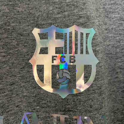 BALMAIN Barcelona 24-25 Grey Reflective Football New Shirt
