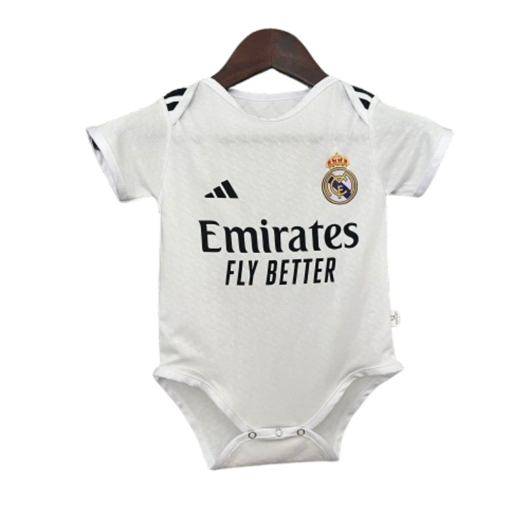 24-25 Real Madrid Home Baby Shirt