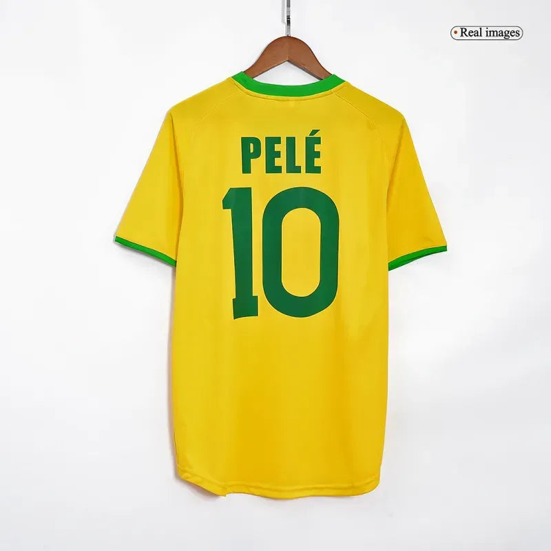 Brazil World Cup 1970 Retro Jersey Home