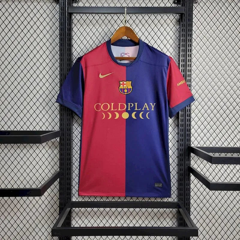 24-25 Barcelona Home COLDPLAY Edition Shirt Jersey