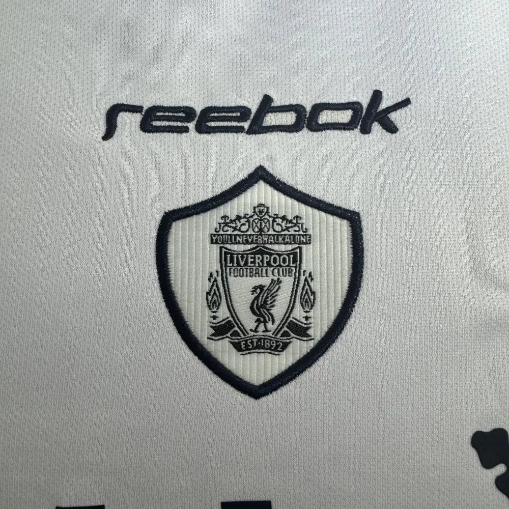 Retro Liverpool Away Football Jersey 2001/2002