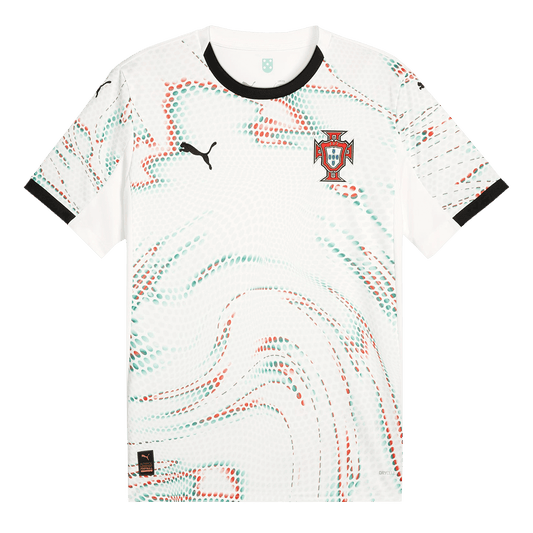 Portugal Puma Soccer Jersey Away Custom Shirt 2025