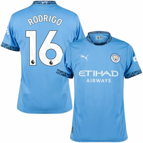 Manchester City Home Rodrigo 16 Shirt 2024-2025 Size：S-4XL