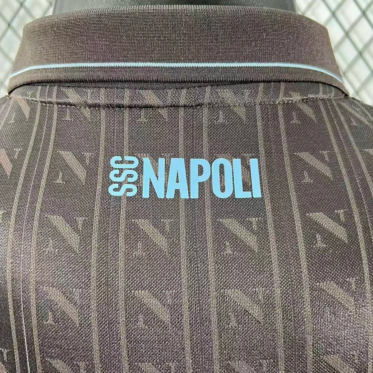 Player Version 25-26 Napoli Third Black Jersey