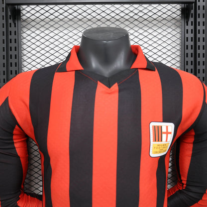 AC Milan Puma 125th Authentic Jersey 24-25 Red Long Sleeve