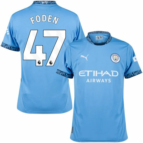 Manchester City Home Foden 47 Shirt 2024-2025 Size：S-4XL