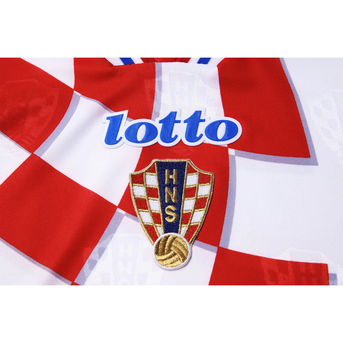 Croatia Nation Retro Men Jersey Home World Cup White 1998