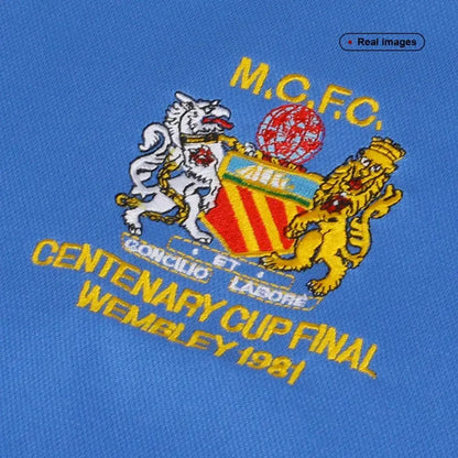 Manchester City 1981/83 Retro Home Jersey
